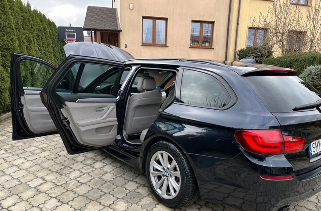 BMW Seria 5 cena 69999 przebieg: 199000, rok produkcji 2012 z Barczewo małe 596